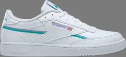 Кроссовки wmns club c vegan 'white lilac glow' Reebok, белый gy9733 | white