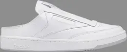 Кроссовки beams x club c laceless mule 'white cold grey' Reebok, белый gx3853 | white