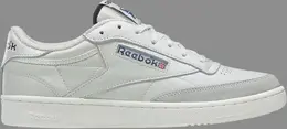 Кроссовки wmns club c 85 vintage 'chalk vector blue' Reebok, белый gy7200 | white