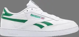 Кроссовки club c revenge 'white glen green' Reebok, белый h04169 | white