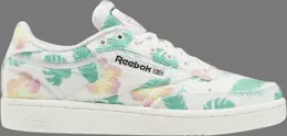 Кроссовки wmns club c 85 'beach floral print' Reebok, белый fw1266 | white