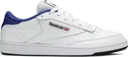Кроссовки eric emanuel x club c 85 'ultramarine' Reebok, белый fy3410 | white