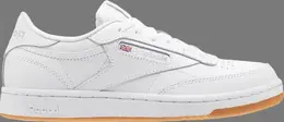 Кроссовки club c j 'white gum' Reebok, белый cn5646 | white