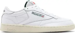 Кроссовки club c 85 'white dark green' Reebok, белый gw5334 | white