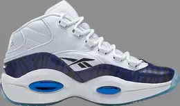 Кроссовки panini x question mid 'tiger prizm' Reebok, белый hq1097 | white