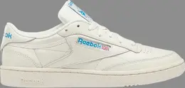 Кроссовки club c 85 mu 'chalk cyan' Reebok, белый dv8811 | white
