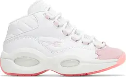 Кроссовки question mid big kid 'pink toe' Reebok, белый gx9357 | white
