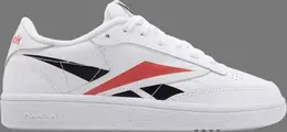 Кроссовки club c 85 'rosette' Reebok, белый eg1455 | white