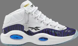 Кроссовки panini x question mid big kid 'tiger prizm' Reebok, белый hq1103 | white