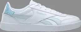 Кроссовки wmns vector smash 'animal print - white glass blue' Reebok, белый gv8569 | white