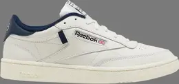 Кроссовки club c 'vintage navy' Reebok, белый fx1379 | white
