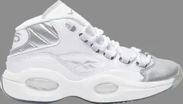 Кроссовки question mid big kid '25th anniversary' Reebok, белый gx3983 | white