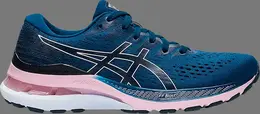 Кроссовки wmns gel kayano 28 wide 'mako blue barely rose' Asics, синий 1012b046 402 | blue
