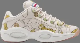Кроссовки bbc ice cream x question low 'name chains' Reebok, белый fz4341 | white