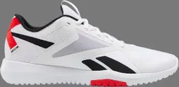 Кроссовки flexagon force 2 'black instinct red' Reebok, белый fx0155 | white