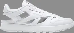 Кроссовки maison margiela x classic leather dq 'footwear white' Reebok, белый 000110 | white