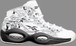 Кроссовки question mid 'misunderstood' Reebok, белый 000221 | white