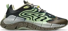 Кроссовки brain dead x zig kinetica 2 'mad science - aloe green' Reebok, серый s23890 | grey