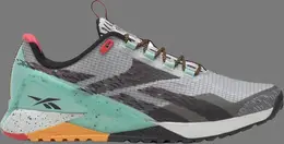 Кроссовки nano x1 adventure 'grey semi pixel mint' Reebok, серый gw2832 | grey