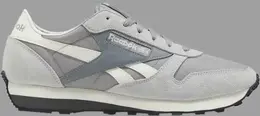 Лимитированные кроссовки classic leather az 'cold grey chalk' Reebok, серый fx2453 | grey