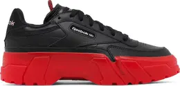 Кроссовки cardi b x wmns club c 'black vector red' Reebok, черный h05179 | black