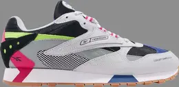 Кроссовки classic leather ati 90s 'skull grey' Reebok, серый dv5375 | grey