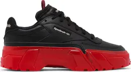 Кроссовки cardi b x club c j 'black vector red' Reebok, черный h05419 | black