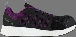 Кроссовки wmns fusion flexweave work 'black purple' Reebok, черный 000703 | black
