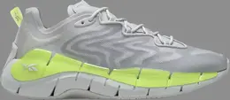 Кроссовки zig kinetica 2 'pure grey acid yellow' Reebok, серый 000532 | grey
