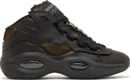 Кроссовки maison margiela x question mid 'memory of - black' Reebok, черный 000699 | black