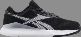 Кроссовки wmns nano 9 'black white' Reebok, черный fu6830 | black