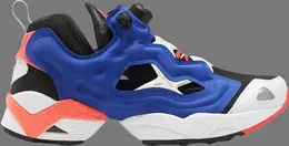 Кроссовки instapump fury 95 'black collegiate royal neon cherry' Reebok, черный gx2664 | black