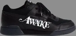 Кроссовки awake ny x workout low 'black' Reebok, черный 000782 | black