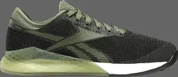Кроссовки wmns nano 9 'black canopy green' Reebok, черный eg7952 | black
