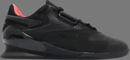 Кроссовки legacy lifter 2 'black orange flare' Reebok, черный fy3538 | black