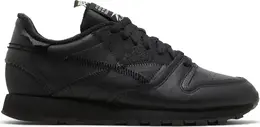 Кроссовки maison margiela x classic leather 'memory of - black' Reebok, черный gw5014 | black