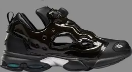 Кроссовки fury millennium leather 'triple black' Reebok, черный 000808 | black