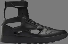 Кроссовки maison margiela x classic leather tabi high 'black' Reebok, черный 000854 | black