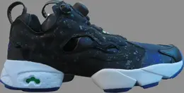 Кроссовки atmos x instapump fury 'black purple' Reebok, черный 000954 | black