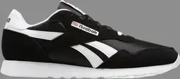 Кроссовки royal nylon 'black white' Reebok, черный 000903 | black