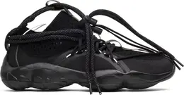 Кроссовки pyer moss x dmx run fusion experiment 'triple black' Reebok, черный cn7586 | black