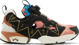 Кроссовки power rangers x instapump fury 'rita repulsa' Reebok, черный gw0782 | black