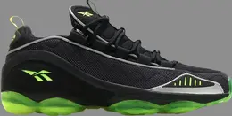 Кроссовки atmos x dmx run 10 'black neon yellow' Reebok, черный cn5937 | black