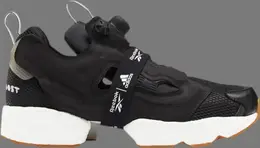 Кроссовки instapump fury x boost 'black gum' Reebok, черный 000851 | black