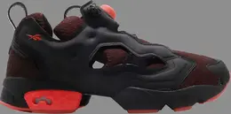 Кроссовки instapump fury og 'black blood orange' Reebok, черный 000953 | black