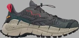 Кроссовки zig kinetica 2 edge 'black midnight pine' Reebok, зеленый h00115 | green