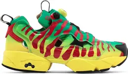 Кроссовки jurassic park x instapump fury og 'tour vehicles' Reebok, зеленый gw0212 | green