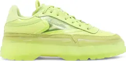 Кроссовки cardi b x wmns club c 'high vis green' Reebok, зеленый h01010 | green