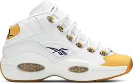 Кроссовки question mid gs 'yellow toe' Reebok, желтый fx4286 | yellow