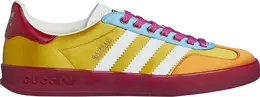 Кроссовки Adidas Gucci x Wmns Gazelle 'Yellow White Red', желтый hq7083 | yellow white red